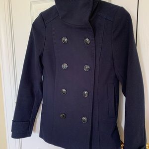 H&M Navy blue Peacoat